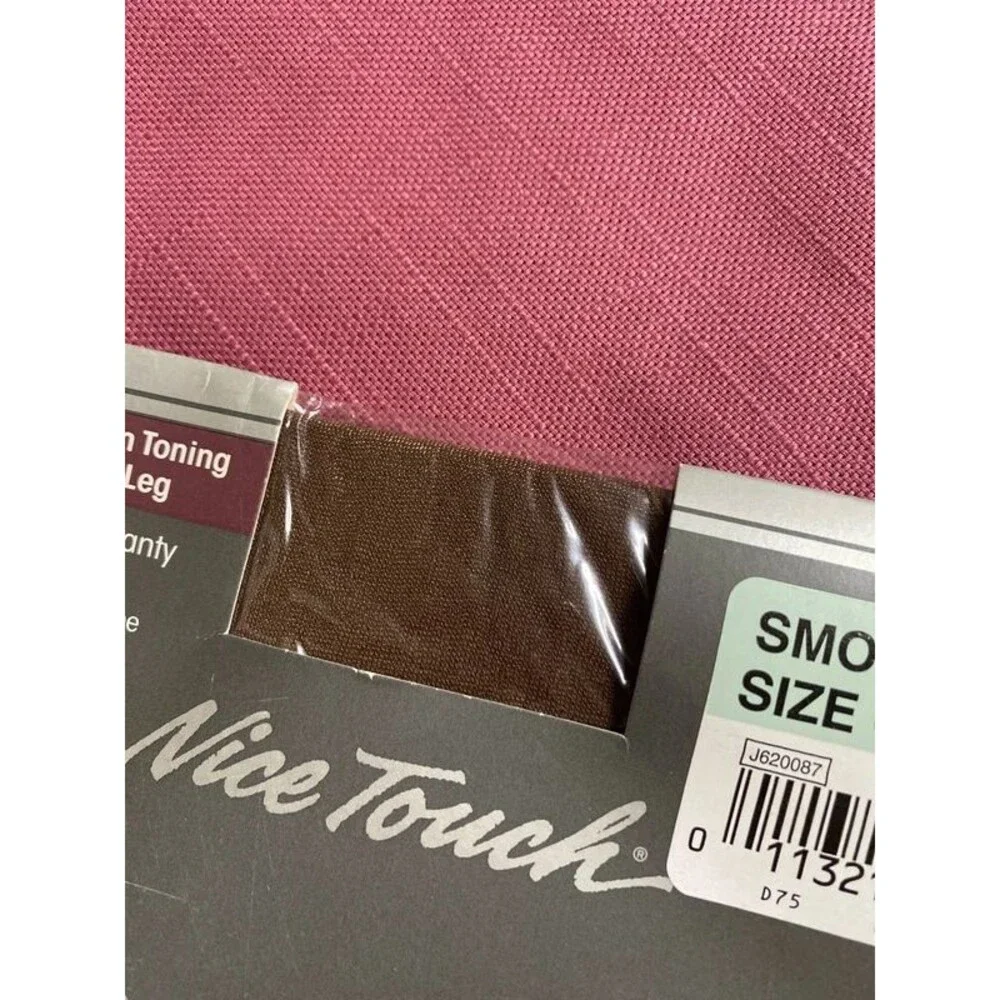 * nice touch size C support therapy control top Pantyhose new